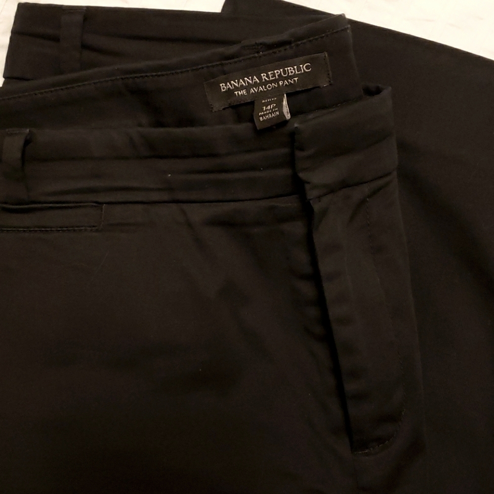 Banana Republic Black Avalon Pant